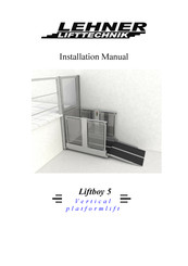 Lehner Lifttechnik Liftboy 5 Installation Manual