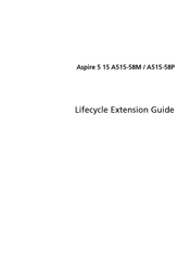 Acer A515-58P Lifecycle Extension Manual