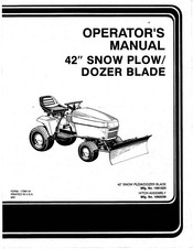 Snapper 1692039 Operator's Manual