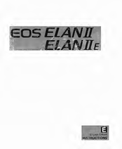 Canon EOS 50 E Instructions Manual