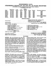 Stromberg-Carlson 535-PSB Engineering Data