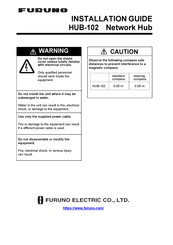 Furuno HUB-102 Installation Manual