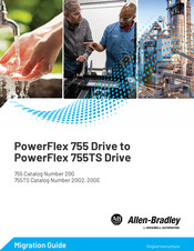 Rockwell Automation Allen-Bradley PowerFlex 755 Migration Manual
