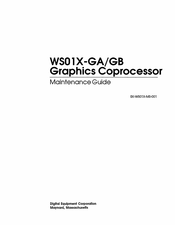 Digital Equipment WS01X-GA Maintenance Manual