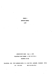 Valleylab FORCE 4 Service Manual