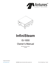 Antunes InfiniSteam IS-1000 Owner's Manual