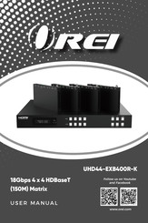 Orei UHD44-EXB400R-K User Manual
