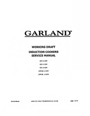 Garland GIWOK 3.5 KW Service Manual