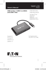 Eaton TRIPP LITE U460-004-2A2C Owner's Manual