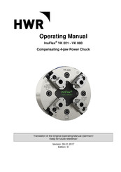 HWR InoFlex VK 080 Operating Manual