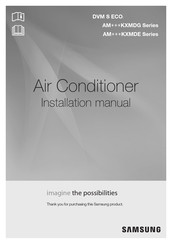 Samsung DVM S AM040KXMDEH Series Installation Manual