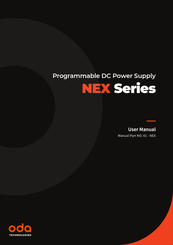 ODA NEX Series User Manual