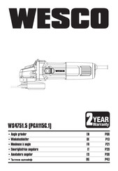 Wesco WS4751.5 Original Instructions Manual