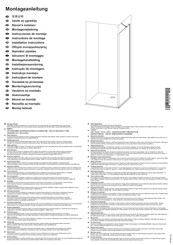 HÜPPE SolvaPro Series Installation Instructions Manual