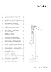 Axor Citterio C 49441 0 Series Instructions For Use/Assembly Instructions