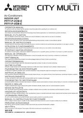 Mitsubishi Electric CITY MULTI PFFY-P-VCM-E Operation Manual