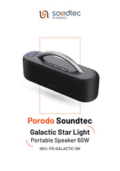 PORODO Soundtec PD-GALACTIC-BK Quick Start Manual