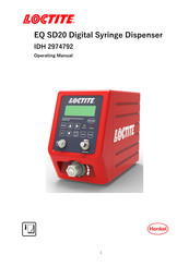 Henkel Loctite EQ SD20 Operating Manual