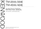 Kenwood TM-251E Instruction Manual