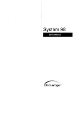 Datascope System 98 Service Manual