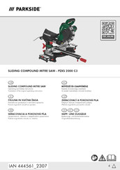Parkside 444561 2307 Operating And Safety Manual