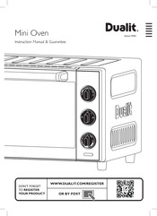 Dualit 89220 Instruction Manual & Guarantee