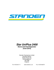 Standen Star UniPlus Manual