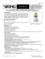 Viking MicrofastHP VK318 Technical Data Manual