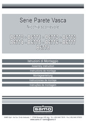 Samo B6770 Assembly Instruction Manual