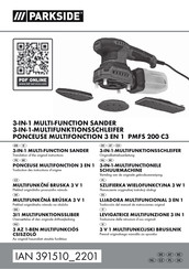 Parkside PMFS 200 C3 Translation Of The Original Instructions