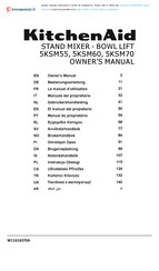 KitchenAid 5KSM70SHX Owner's Manual