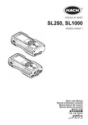 Hach SL250 Basic User Manual
