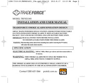 TRADEFORCE TRFSD240I Installation And User Manual