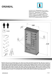 Forte CR2V821L Assembling Instruction
