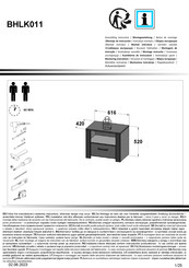 Forte BHLK011 Assembling Instruction