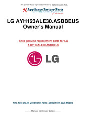 LG AYH123ALE30.ASBBEUS Owner's Manual
