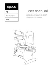 Dyaco PT 4.0 R User Manual
