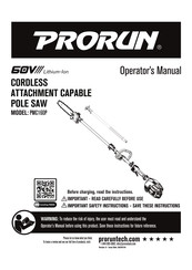 PRORUN PMC160P Operator's Manual