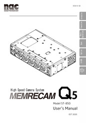 NAC Image Technology ST-850 User Manual
