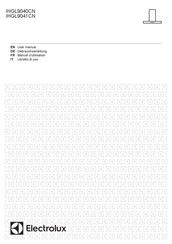Electrolux IHGL9040CN User Manual