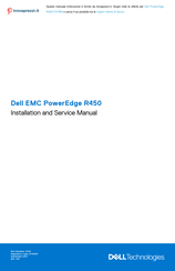 Dell EMC PowerEdge R450 FHYWN Installation And Service Manual