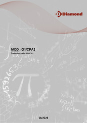 Diamond G1/CPA3 Operating Instructions Manual