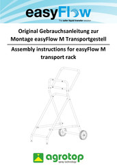 agrotop easyFlow M Assembly Instructions Manual