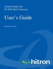 Hitron CGNM-3552 User Manual