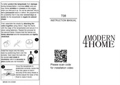 4 Modern Home T08 Instruction Manual