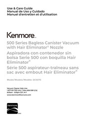 Kenmore 500 Series Use & Care Manual