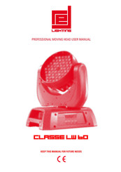 red lighting CLASSE LW 60 User Manual