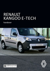 Renault KANGOO E-TECH Handover Reference Manual