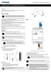 HMS Networks Intesis IN485MHI001R000 Installation Manual