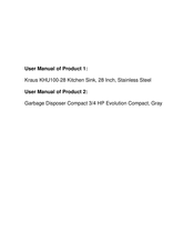 Kraus KHU100-28 Installation Manual